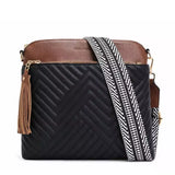 Bolsa Feminina Transversal  Althea Black