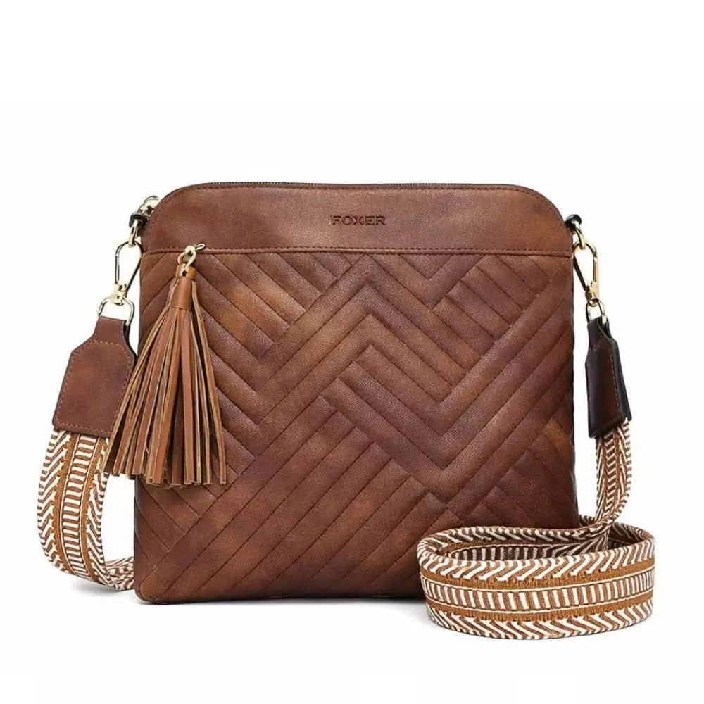 Bolsa Feminina Transversal Althena Brown