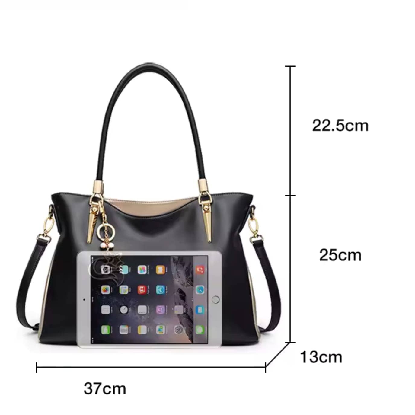 bolsa feminina preta grande