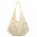 Bolsa De Praia Chic Lavinni Capri Pearl