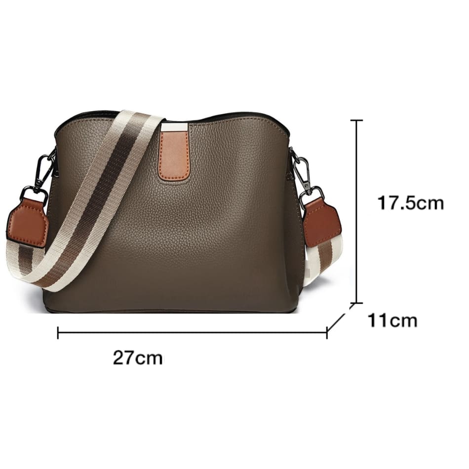 bolsa feminina de couro marrom