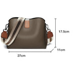 bolsa feminina de couro marrom