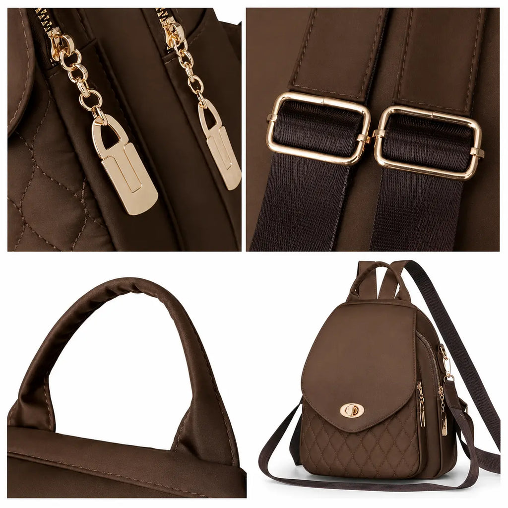 m ochila feminina   Bella Brown