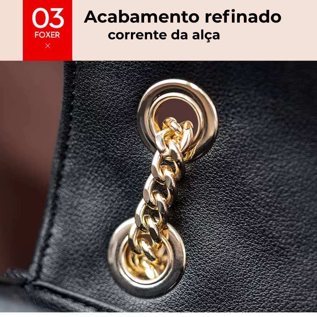 Bolsa Feminina pequena Modelo Foxer Bella Treluxe