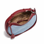 bolsa feminina transversal  jeans luxe