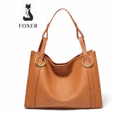 Bolsa Feminina Grande Foxer Modelo Solphi Brown