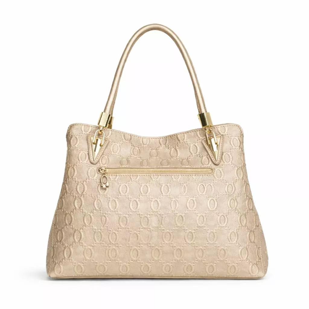 bolsa feminina de mão media- alma golden