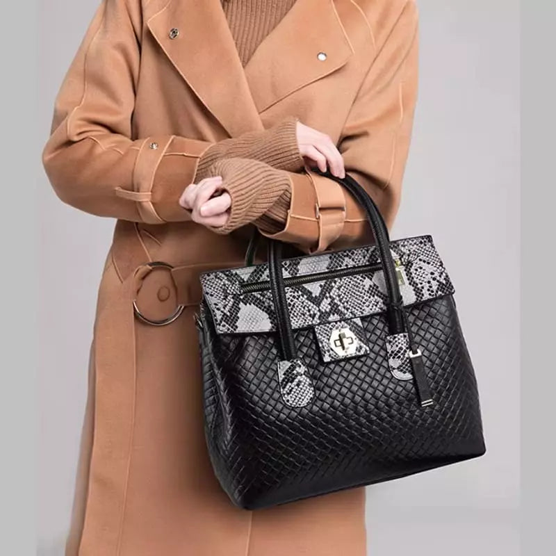 bolsa feminina de couro legítimo 2 valenna prestigio