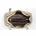 Bolsa Feminina Transversal Foxer Modelo Alma Golden
