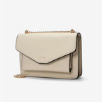 Bolsa Feminina Transversal Pequena Foxer Modelo Arvelle Beige