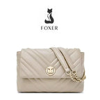 bolsa feminina pequena de couro camille prestige 
