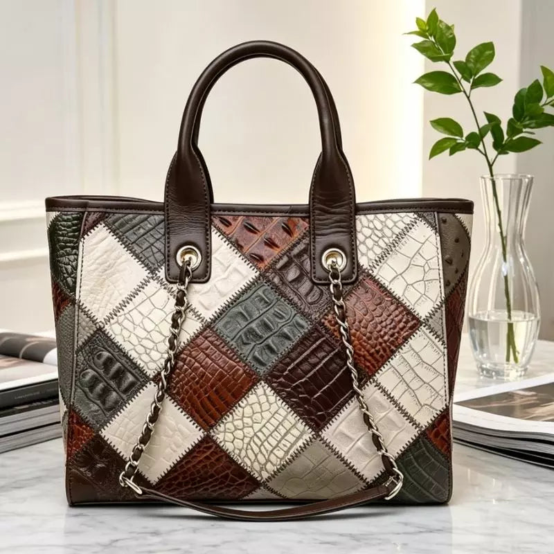 bolsa feminina elegante  lavinni de couro
