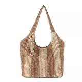 Bolsa de Praia Lavinni Sunset Stripes