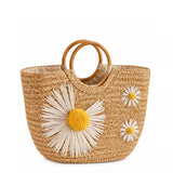 Bolsa de Praia de Palha Lavinni Margarida Bali