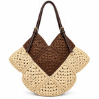 bolsa de croche elegante 