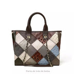 bolsa feminina de couro legitimo Lavinni Beaumont