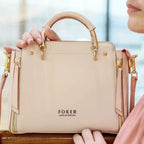 bolsa feminina transversal de couro elegante