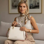 bolsa feminina transversal de couro