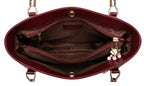 bolsa feminina  de couro  Vallée Red