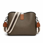 bolsa feminina de couro Valmont Brown