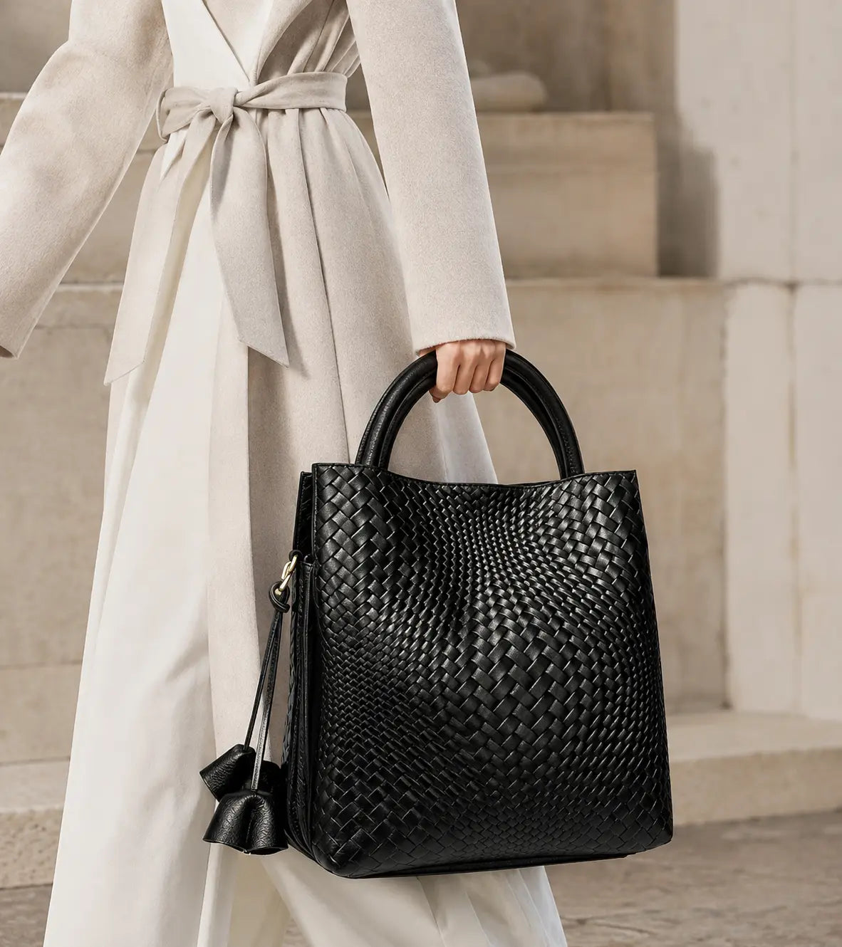 bolsa feminina grande de mao preta