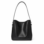 bolsa feminina grande de couro  Valencia Black
