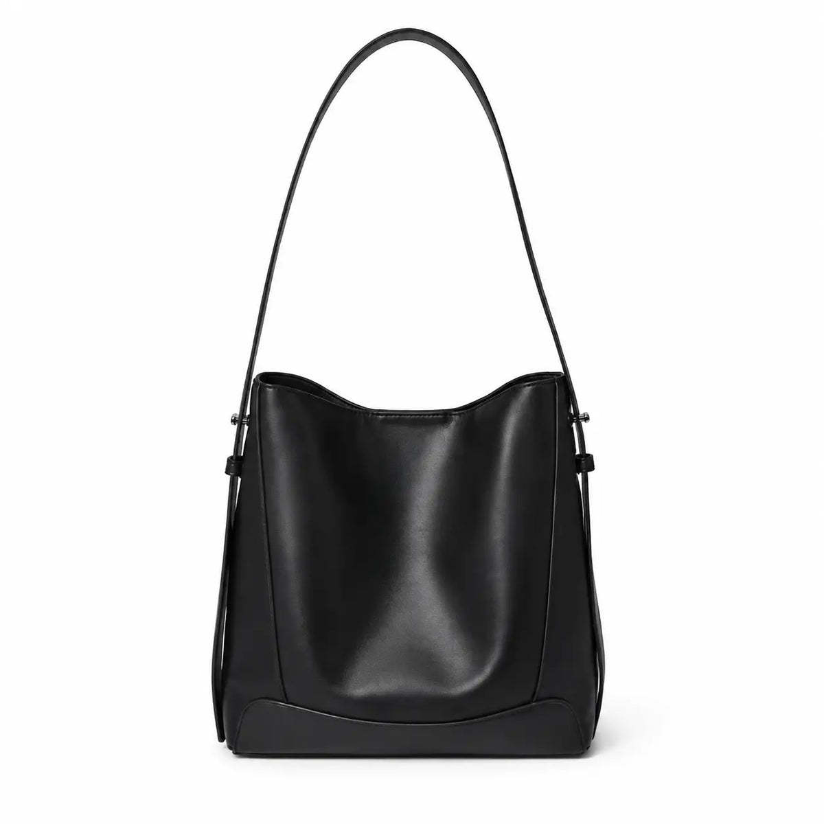 bolsa feminina grande de couro  Valencia Black