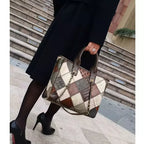 bolsa feminina  grande de mao couro genuino Lavinni Beaumont