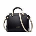 bolsa feminina de couro media prestige cabas