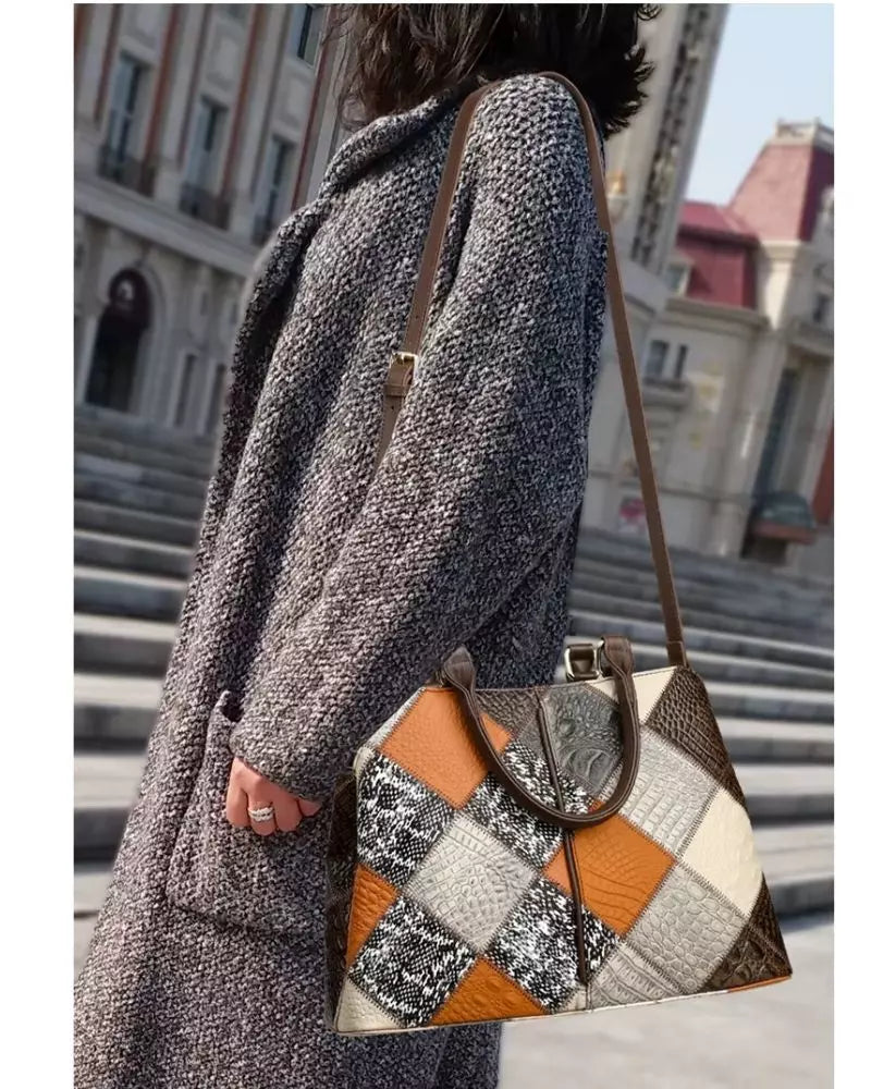 bolsa feminina de couro legitimo