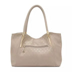 bolsa feminina grande de mao couro refinado Saint Germain