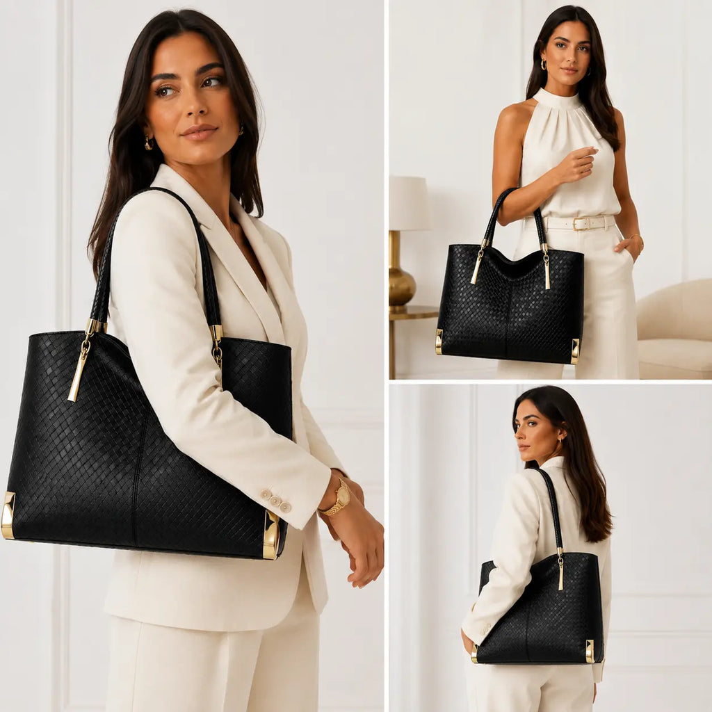bolsa feminina preta grande Ravenna Black 2