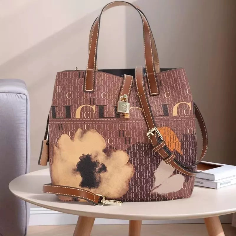 bolsa feminina transversal em couro refinado