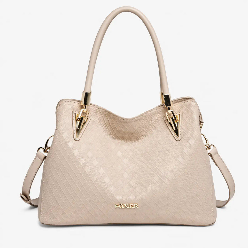 bolsa feminina de mao Verona Beige