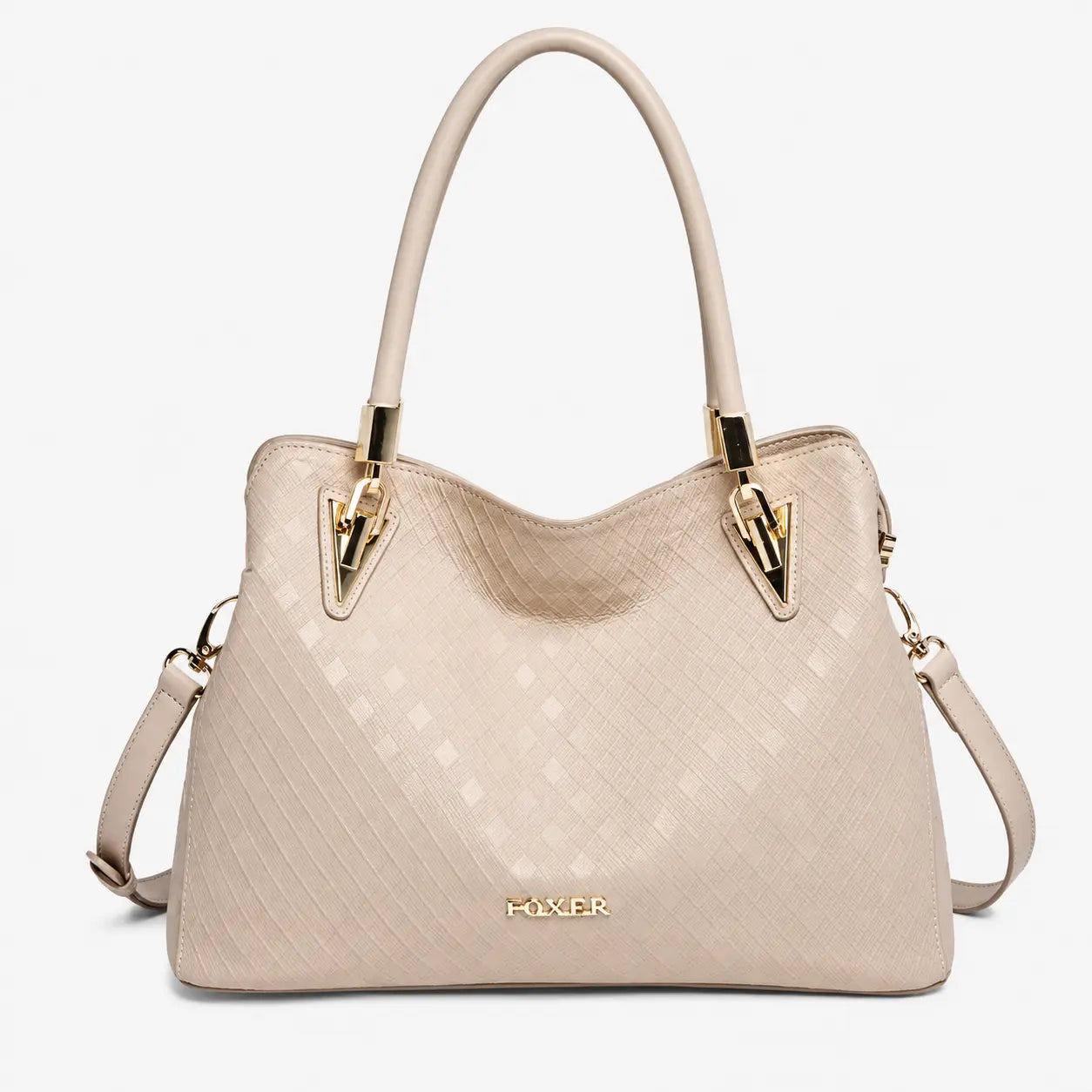 bolsa feminina de mao Verona Beige