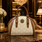 bolsa feminina de couro siena beige