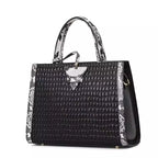 bolsa feminina grande em couro legitimo