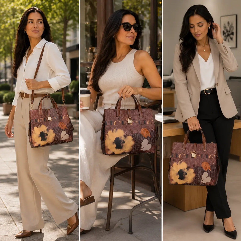 bolsa transversal etsilosa Flow Duo Elegance