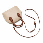 bolsa feminina transversal pequena em couro