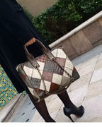 bolsa feminina lavinni  em couro