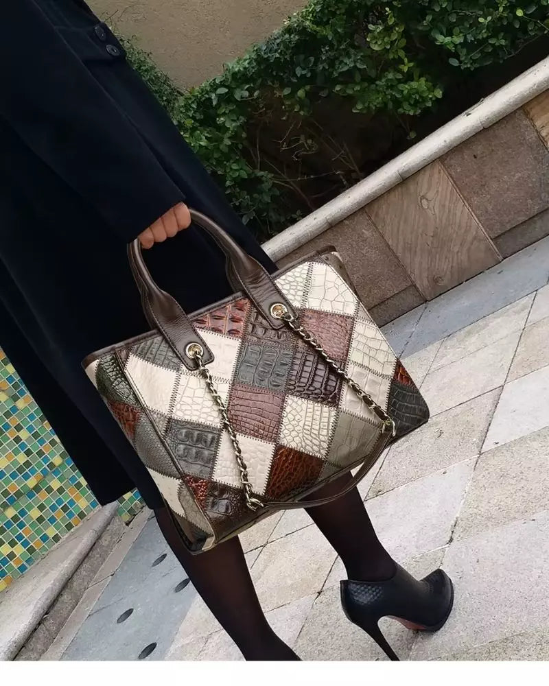 bolsa feminina lavinni  em couro