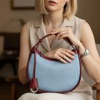 bolsa feminina  pequena elegante jeans luxe 