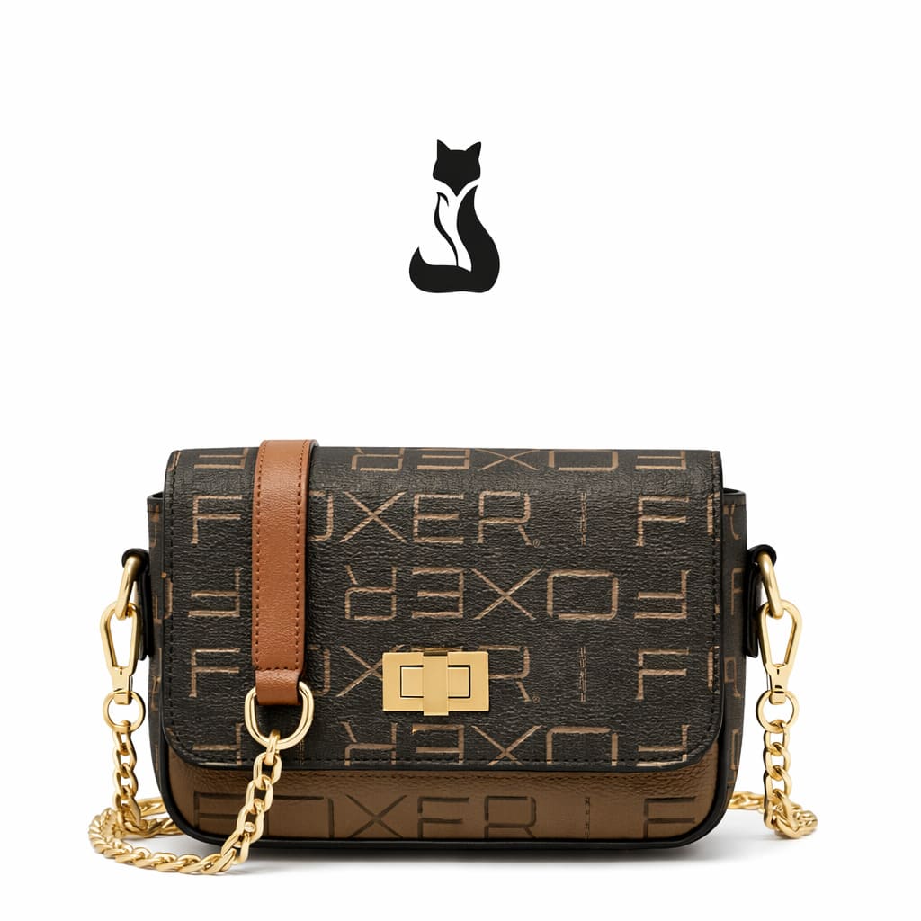 bolsa feminina transversal  pequena   foxer marvelle 