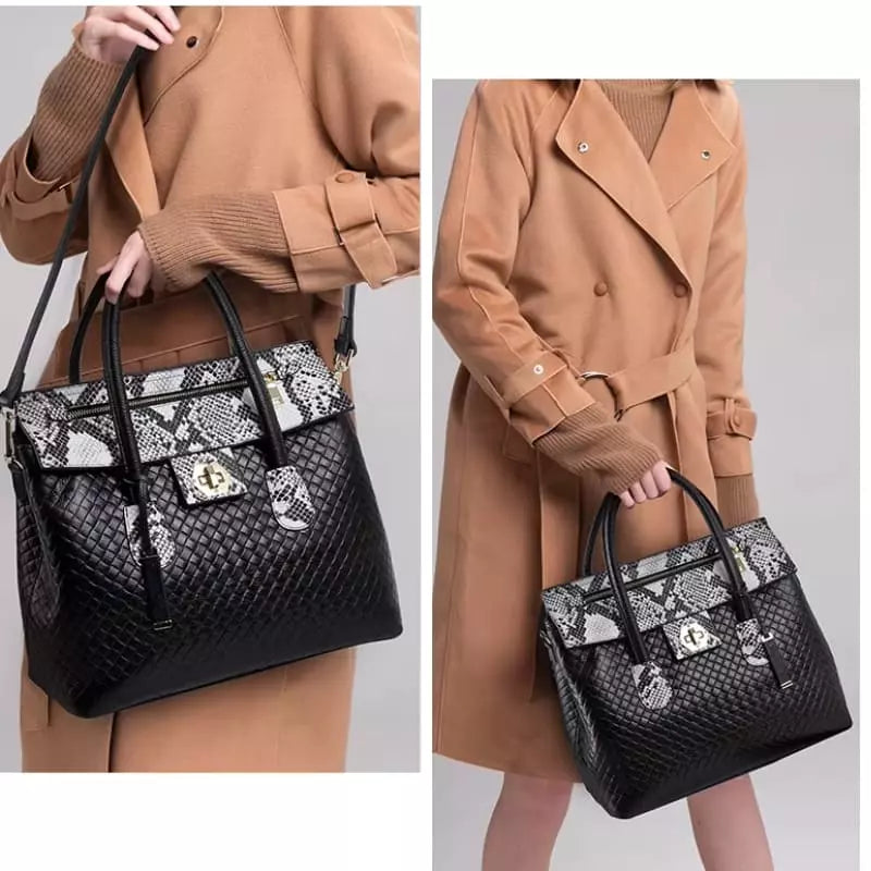 bolsa feminina de couro vslenns prestige elegante