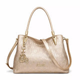 Bolsa Feminina Transversal Foxer Modelo Alma Golden
