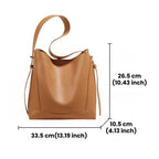 bolsa feminina grande de couro2