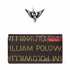 Carteira Feminina Grande Longa Modelo Élegance Monogram