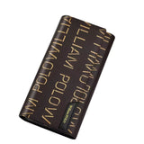 Carteira Feminina Grande Longa Modelo Élegance Monogram