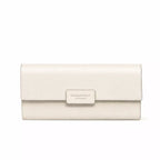 carteira feminina de couro original Ivory