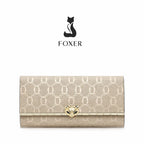 carteira feminina grande Sélune Beige